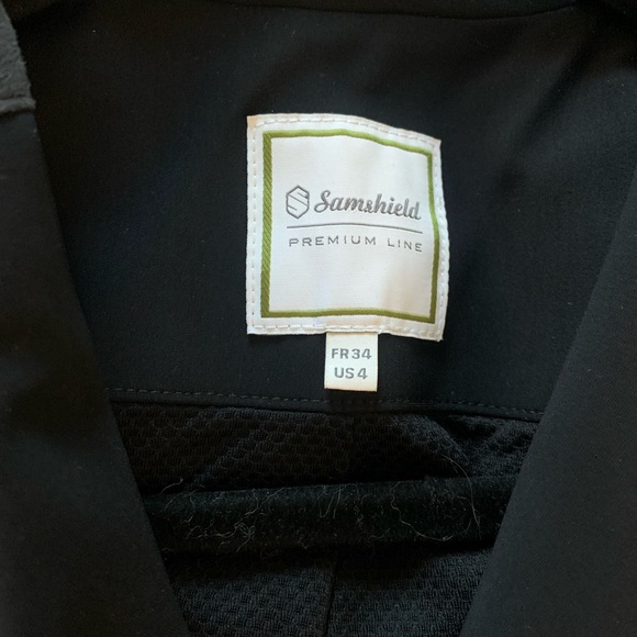 Samshield Victorine Show Coat. Black 4 - Picture 5 of 6